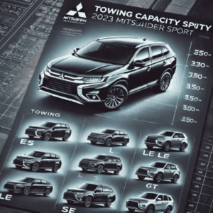 2023 mitsubishi outlander sport towing capacity chart